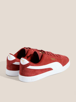 Женские кеды PUMA Puma Club II Артикул 4587609, коричнево-красный