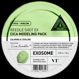 VT Cosmetics Reedle Shot Ex Cica Modeling Pack, 25g - Моделирующая маска для лица с микроиглами и экстрактом центеллы