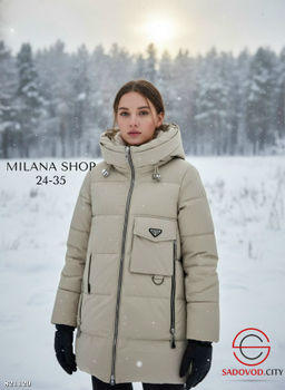 Зимняя куртка с капюшоном