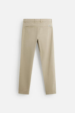 SKINNY FIT CHINO TROUSERS - Zara фото 17