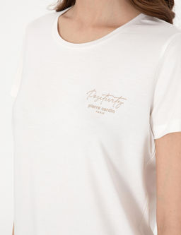 Beyaz K_sakollu Pijama Tak_m_