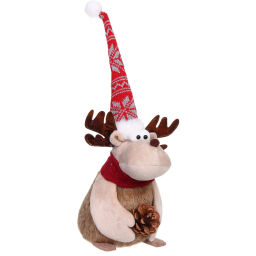 Фигурка новогодняя "Волшебный олень" 38*14,5 см
