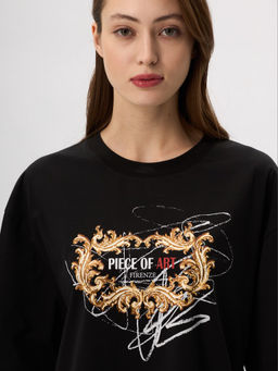 Футболка женская 12521-42032 black