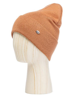 Шапка жен. виск+каш+нейл LB-C57010 sand