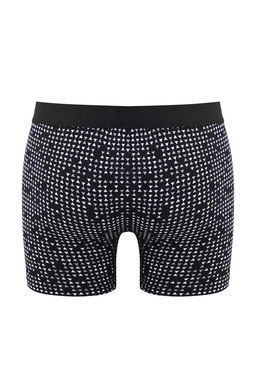 Siyah Desenli Pamuklu Likral? 3lu Boxer TMNAW26BX00000 - Trendyolmilla фото 10