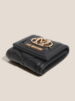 Женское портмоне LOVE MOSCHINO SLG EMBOSSED Q Артикул 4561401, черный