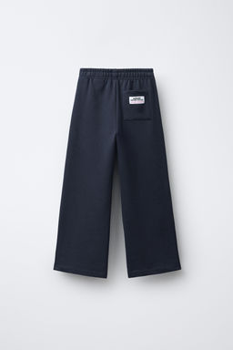 KPOP DEMON HUNTERS NETFLIX  WIDE-LEG FLEECE TROUSERS - Zara фото 7