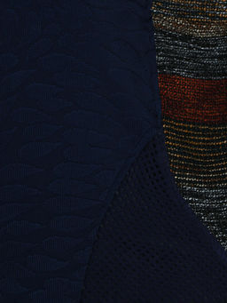 Туника темно-синяя plus size - Almond фото 4