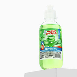 Цена за 3 шт. Жидкое мыло для рук РУССКАЯ ВЫГОДА, 300 мл, аромат алоэ и трав