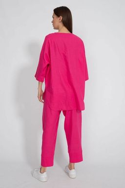 Льняная рубашка 4081 - Kivviwear фото 3