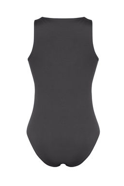 Antrasit Halter Yaka Vucuda Oturan Esnek Alttan C?tc?tl? Orme Body TWOSS20BD0044
