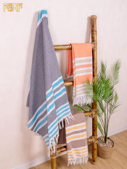 Покрывало-полотенце пляжное (хлопок) Тк№205/5/1 (90х180см) - Ганг фото 6