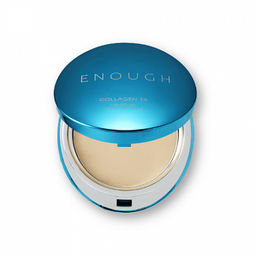 Пудра компактная Enough Collagen 3X Moisture Two-Way Cake SPF28 PA++ 13 г + сменный блок  фото 2