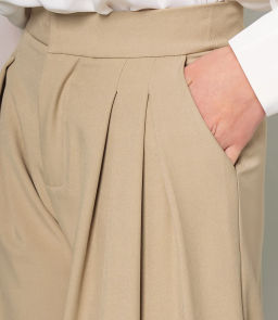 Брюки #КТ1873, бежевый - Dommod фото 5