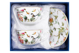 Чайн. пара 4 пр. 250 мл 12,5*9*6,5 см Певчие птички, фарфор - Elan gallery фото 5