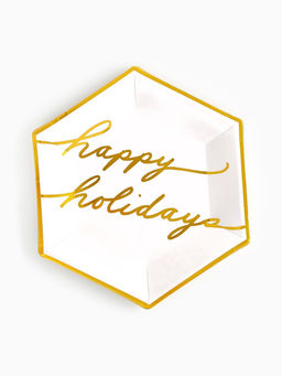 Бумажные тарелки  "Happy birthday", 7д (набор 6шт)