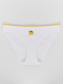 Цена за 2 штуки! Трусы слипы женские белые с заниженной посадкой - Mark formelle фото 7