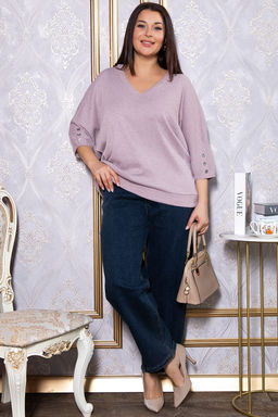 Блуза Вэнсдей (сиреневая) Б14821-4М