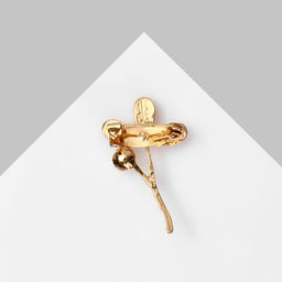 Цена за 12 шт. Брошь «Цветок» трилистник, цвет МИКС (неделимая фас. 12шт., цена за шт)