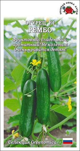 Огурец Рембо F1 5шт. (Золотая сотка Алтая)