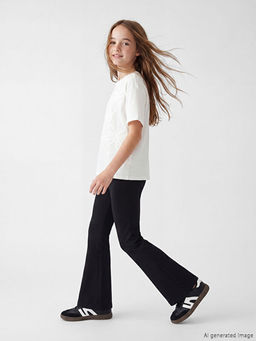 Beli Lastikli ?spanyol Pa?a K?z ?ocuk Tayt