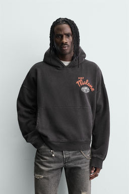 POST MALONE HOODIE - Zara фото 10