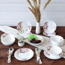 Столовый набор 19 предметов / 19/758578/XN (6916) /уп 2/ серия Чайная роза - Галеонтрейд фото 3