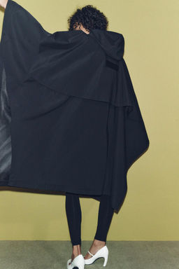 WATER-REPELLENT OVERSIZED CAPE ZW COLLECTION - Zara фото 9
