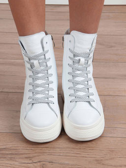 Ботинки 215.warmw. белый/Мех