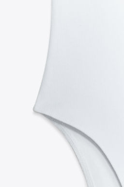 RIBBED BODYSUIT - Zara фото 32