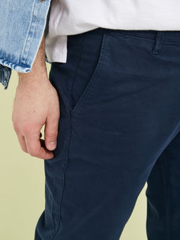 Мужские брюки зауженного кроя - Mossmore фото 25