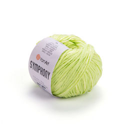 Симфония (Symphony) пряжа YarnArt 80%хлопок 20%вискоза 10х50г/125м  фото 22