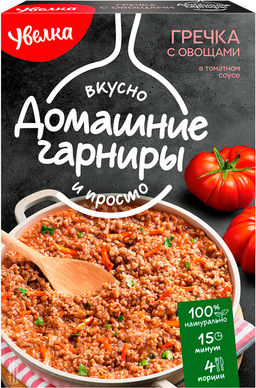 У Крупа с натур ингред Греч с овощ в том соусе 150г