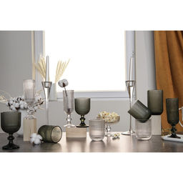 Цена за 2 шт. Стакан Magistro «Грани», 260 мл, 7.5×9.5 см, стекло, прозрачный