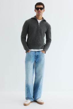 Jersey con media cremallera Regular Fit - H&m фото 4