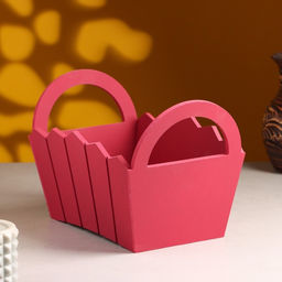 Подарочный ящик «Мария», 25×16×17 см, МДФ, бордовый