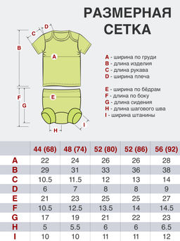Комплект детский персиковый girl 706п (92, 56)