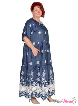 Платье Модель №1984 размеры 44-84 - Plusmoda фото 3