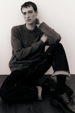 Jersey en punto fino Regular Fit