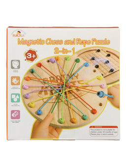 Настольная игра «Шнурочки и Магнитный бой» 2 в 1