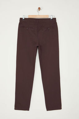 TRENDYOL MAN Vizon %100 Pamuk Pili Detayl? Beli Lastikli Chino Pantolon TMNAW25PL00010 - Trendyolmilla фото 15