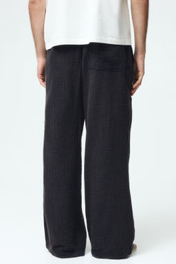 Pantal?n en muselina de algod?n Loose Fit - H&m фото 8
