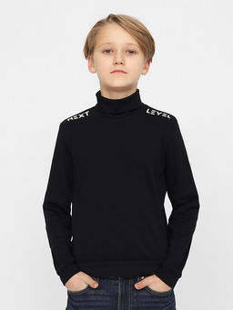 CWJB 63339-22-340 Водолазка для мальчика,черный