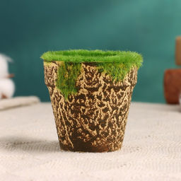 Цена за 4 шт. Флористическое кашпо «Трапеция», 6×6×6 см, пластик, с вкладышем из пенопласта