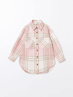 Ekose K?z ?ocuk G?mlek Ceket