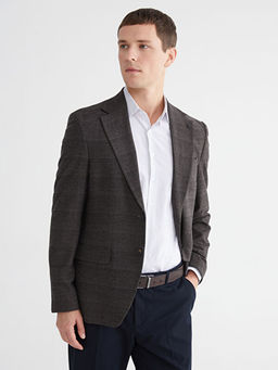 Standart Kal?p Erkek Blazer Ceket
