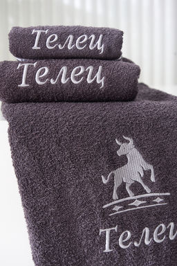 14418/10 Знаки зодиака полотенце махровое плотность 350гр