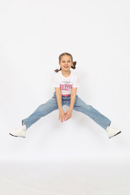 CRB wear/ HSJG 63847-20 Футболка для девочки,белый/Ex.Cherubino  фото 5