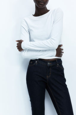 MAMA Before & After Slim Low Jeans - H&m фото 2