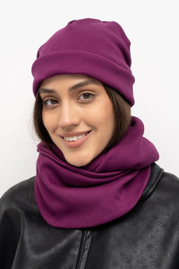 Комплект шапка+снуд